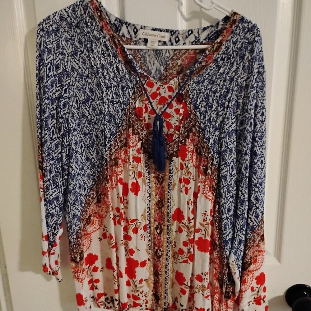 coldwater creek blouse